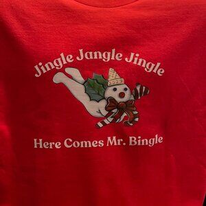 MR BINGLE NEW ORLEANS TRADITION RED TSHIRT UNISEX NEW